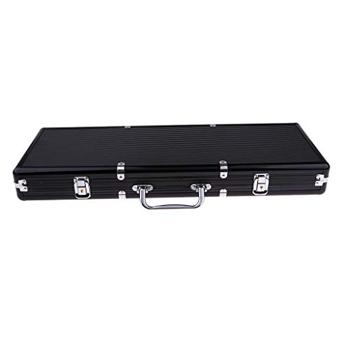 perfektchoice Collectibles Casino Poker Chips Counters Storage Supplies Case Box Suitcase