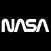 NASA (2 Pack) Vinyl Decal Sticker | Cars Trucks Vans SUVs Windows Walls Cups Laptops | White | 2-5.5 x 1.5 Inches | KCD2177
