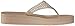 Skechers Cali Women's Vinyassa-Bindu Flip Flop,Taupe,8 M US