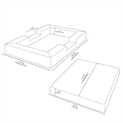 Cama Montessoriana Berço Infantil 100% Espuma Balaqui Decor Cor:rosa