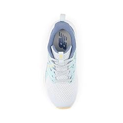 New Balance Girls Rave Run V2 Lace-Up Shoe, Ice