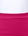 LE3NO Womens Fitted Solid Mini Skirt with Stretch