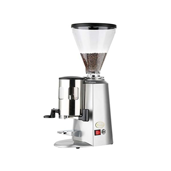 N / C Hochwertige elektrische Kaffeemühle, Aluminiumlegierung, großer Kaffeetrichter, kann für Espresso, französische… – Bild 8
