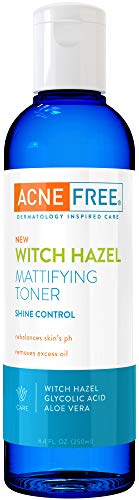 acnefree witch hazel mattifying toner
