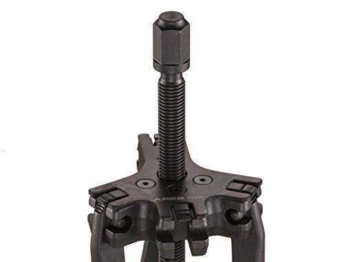 ARES 70434 | 2/3 Jaw 5-Ton Ratcheting Gear Puller | Chrome Moly Steel Construction | 4" to 5" Adjustable Range | Easily Converts to 2-Jaw or Reversible Gear Puller