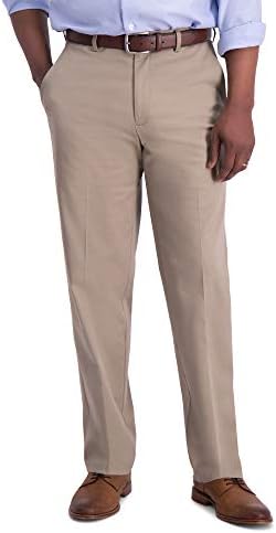Haggar Men's Iron Free Premium Khaki 