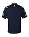 adidas Men's Climalite 3-Stripes Cuff Polo Collegiate Navy/White