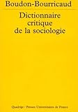 Image de Dictionnaire critique de la sociologie