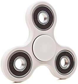 Wonderby Fidget Spinner Toy Wonderby Prime Ceramic Bearing Stress Reducer, Perfect for ADD, ADHD, Anxiety, ABS Plastic, White