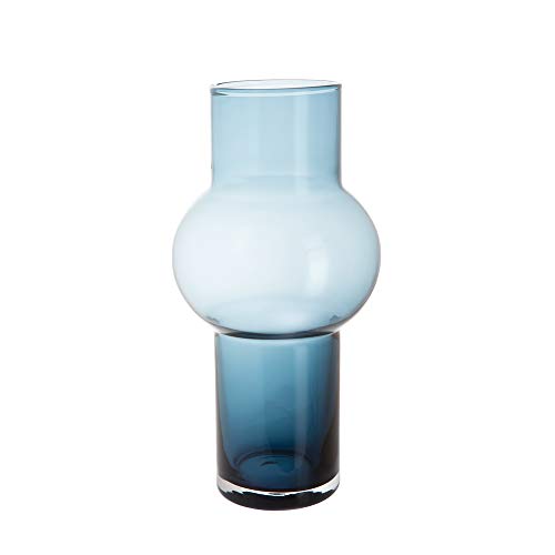 DARTINGTON CRYSTAL Flower Vase, Ink Blue, Tall Kitchen