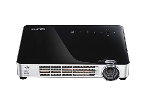 Vivitek Q7 Lite-BK Qumi Q7 Lite Super Bright LED WXGA HD 720 Pixel HDMI 3D-Ready Portable DLP Projector (Black) (Renewed) - Thumbnail 2