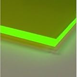 Fluoresent Green Acrylic .118 12"x12" Nominal