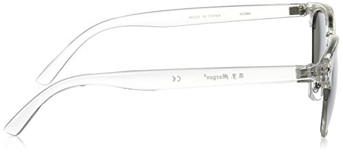 A.J. Morgan Soho Square Sunglasses, Crystal, 52 mm