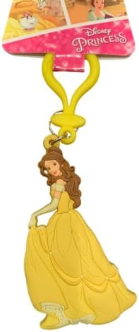 DEZHAN TV Movies Belle Princess Beauty Beast Keychain, Zinc Alloy