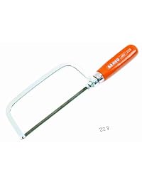 Bahco 228 Mini sierra para metales con hoja tensora Mango de madera Breech