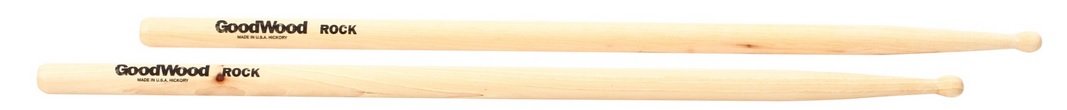Vater - Goodwood Rock (Wood Tip) American Hickory Drumsticks - GWRW