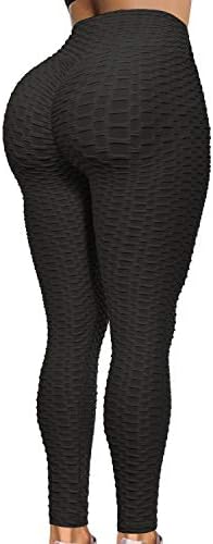 Women's Butt Lifting Anti Cellulite Workout Leggings High Waist Yoga