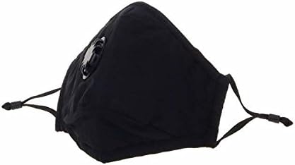 Repeller N99 Carbon Activated PM 2.5 Smog Dust Air Pollution Filter Face Mask Bike Cycle Walking Multi Use Daily Anti Pollution High Quality Face Mask Unisex Kids - BLACK Color Washable