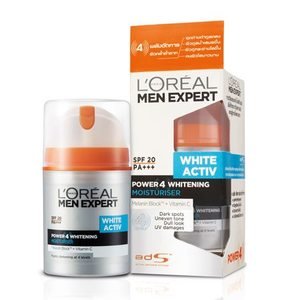 L Oreal Men Experts White Active 4 Whitening Moisturiser 50 Ml