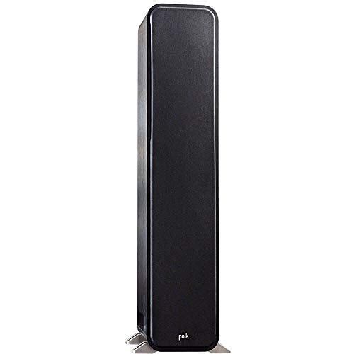 Polk Audio Signature Series S55 American Hi-Fi Home Theater Medium Tower Speaker, Single (Washed Black Walnut)