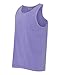 Comfort Colors Ringspun Garment-Dyed Tank (C9360)- VIOLET, L