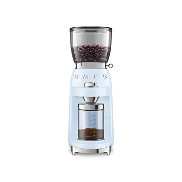 SMEG Molinillo de café CGF01PBEU Linea Europea 220v | Celeste - Imagen 5