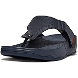 FitFlop Mens Ryker Leather Back-Strap MNS, Color Midnight  display picture 3