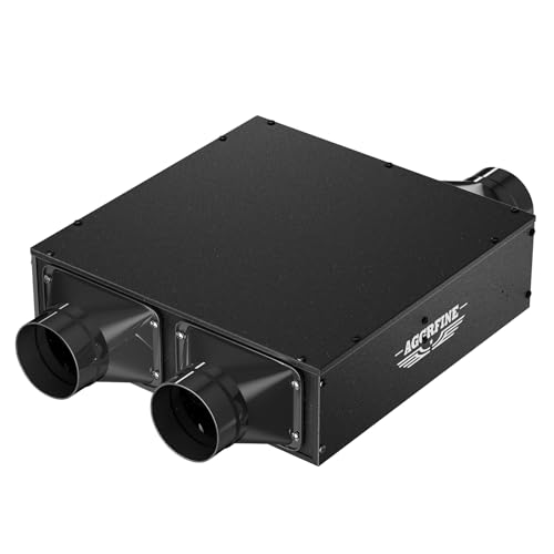 Aggrfine DPT-24H1 Dual Inlet Inline Fan