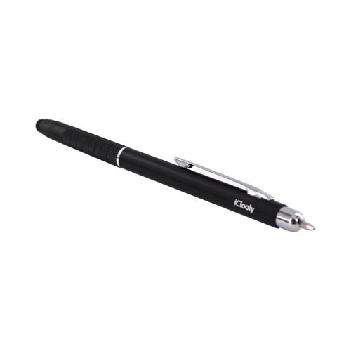Black-Original-iClooly-Universal-Alumi-Pen-Stylus-Pen-in-1