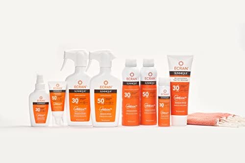 Sunnique - Bruma Protectora Solar FPS 50, Protección UVB + UVA e IR-A, Refuerza las Defensas, Protege la Piel, Hidratación 24 h, Fórmula con VitEox 80, para Toda la Familia - 250 ml