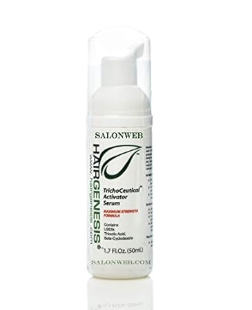 Hair Genesis Maximum Strength Hair Loss Serum 1 7 Oz Amazon In