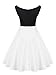 Babyonline 1950's Floral Spring Garden Party Picnic Dress Party Cocktail Dress