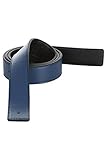 Men’s Reversible Leather Belt Strap Hermes Replacement, Navy, Tan, White, Brown