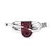 Twelve South CableSnap | 3pk, Leather cable organizers, marsala