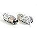 Extremely Bright 1157 7528 LED BAY15 Bulb Brake Light Bulbs 33 SMD Brilliant Red Tail Lights Stop Lamp with Projector Lens Replacement 2pcs