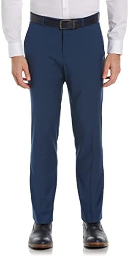 slim fit tech portfolio dress pant Perry Ellis Portfolio Mens Skinny Fit Tech Dress Pants 29W x 30L Deep  Depths at Amazon Men's Clothing store