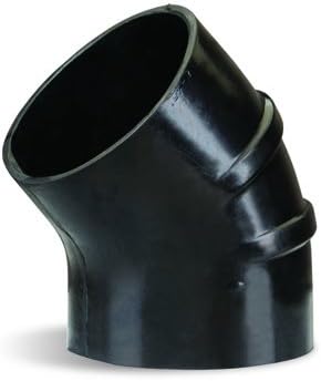 Air Induction : 45 Degree Elbow (#55545 : 5.50" ID x 6.00" OD +Size Chart)