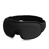 Sleep Eye Mask for Men Women, 3D Contoured Cup