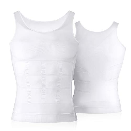 H&Ouml;TER Slimming Shaper Vest Shirt Abdom - Mens Slim Vest Body Shape