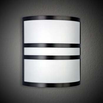 LED wall fixture, dimmable in bronze