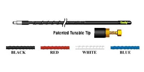 FireStik FL4-R Four Foot FireFly antenna with tuneable tip (Red)