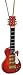 Miniature Red Sunburst Les Paul Electric Guitar Christmas Ornament 4