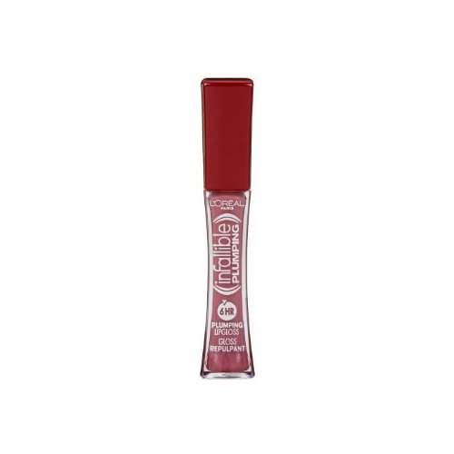 L'Oreal Paris Infallible Never Fail Plumping Lip Gloss, Plumped Rose, 0.21 fl. oz. (2-pack)