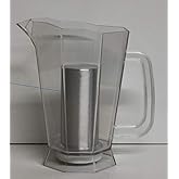 Polar ICE Pitcher with Aluminum Polar ICE Chamber - Clear