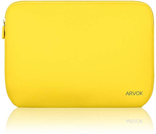 Arvok 13 13,3 14 Zoll Laptoptasche Schutzh&uuml;lle Wasserfest Neoprene, Gelb