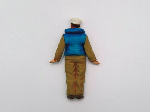 Trumpeter WWII US Navy LCM Crew Figure Set, Scale 1/35, 3-Pack