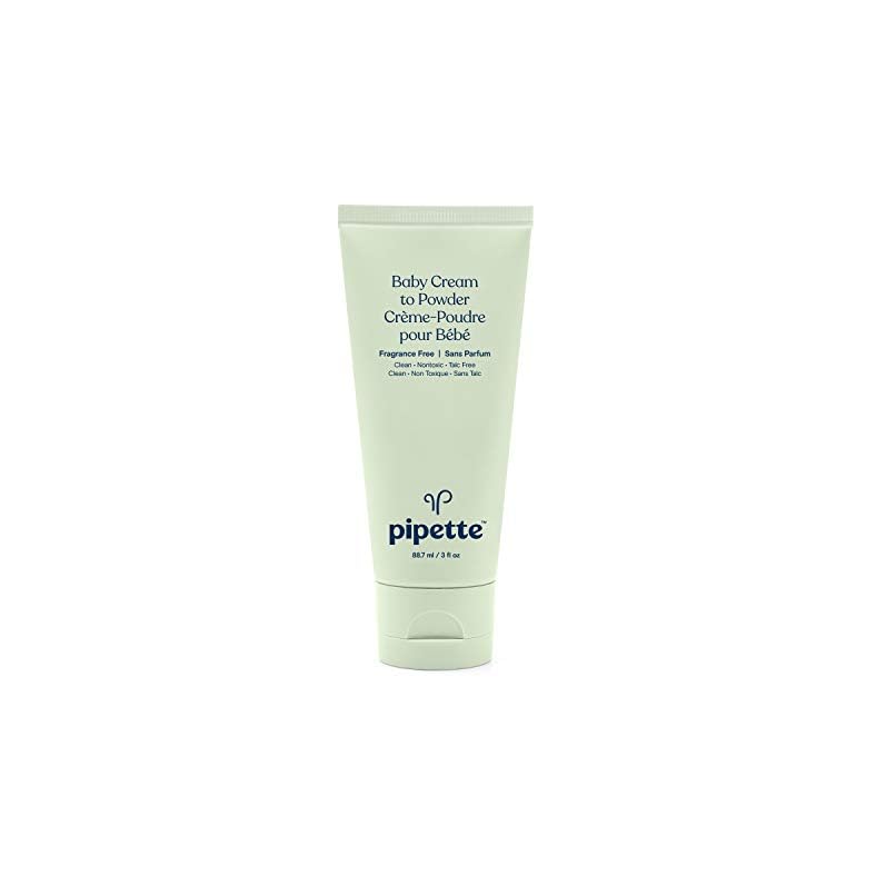 Pipette Baby Cream to Powder – Talc-Free Baby Powder, Keep Baby’s Skin Happy, Squalane Helps Restore The Natural Balance…