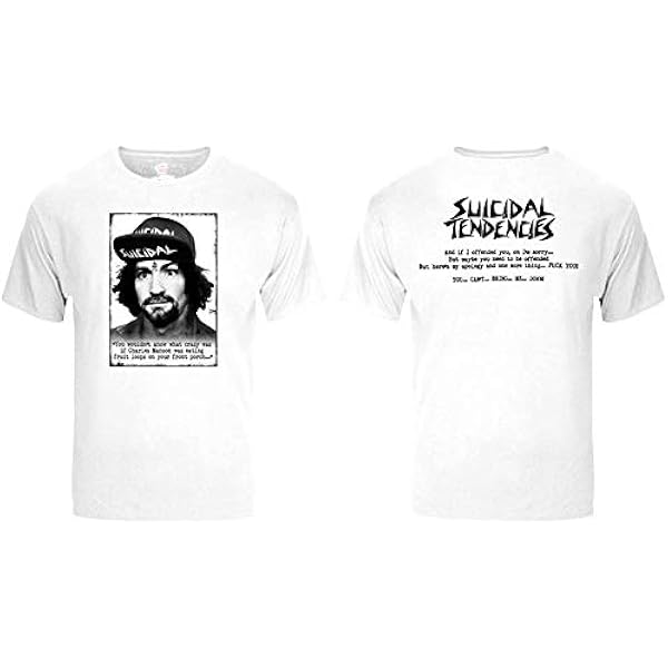 Amazon.com: Suicidal Tendencies Official Enjoy ST T-Shirt +