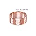 Samie Collection Pure Uncoated Solid Healing Therapy Copper Ring Band for Men & Women: 3mm, 6mm, 8mm: Plain & Hammered- Trace Mineral, Natural Relief of Joint Pain, Size 5-12