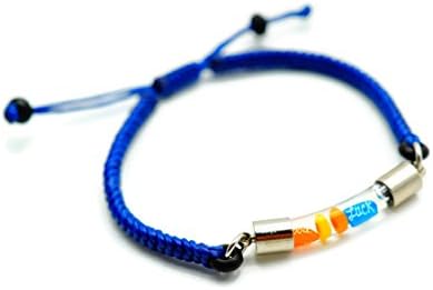 PertidBlower Style Bracelets for Men Women,Write Message On Grain Cuff Rope Bracelet B100 (Good Luck)